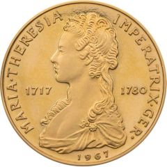 2 1/2 Ducats - Aureus Magnus Maria Theresa