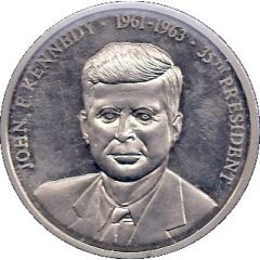 Token - The Presidents of the United States of America John F. Kennedy