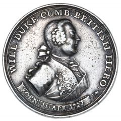 Medal - George II Battle of Culloden