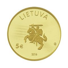 5 Euros Lithuanian Science Physics