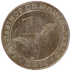1 Franc - Casinos de Monte Carlo