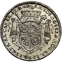 1/8 Thaler `1/8 Sterbetaler` - Emmerich Joseph of Breidbach-Bürresheim Death