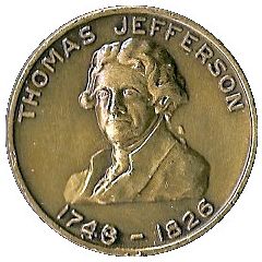 Token - Thomas Jefferson