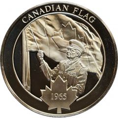 Medal - Medallic History of Canada Canadian Flag