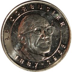 Token - I Grandi Protagonisti del Millennio Charles-Edward Jenneret Le Corbusier