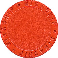 Shopping Cart Token - Eikachip Orange
