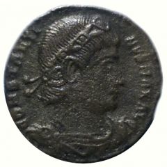Follis - Constantinus I GLORIA EXERCITVS, one standard, Siscia