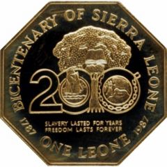 1 Leone Independence