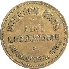 25 Cents - Swenson Bros. Morganville, Kansas