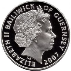 5 Pounds - Elizabeth II Diamond Wedding, Silver Proof