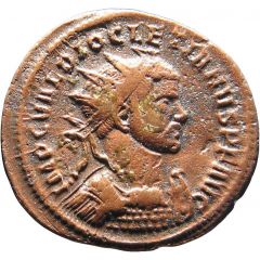 Antoninianus - Diocletianus IOVI CONSERVAT, Jupiter