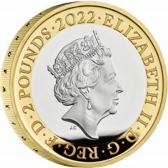 2 Pounds - Elizabeth II Alexander Graham Bell, Silver Proof
