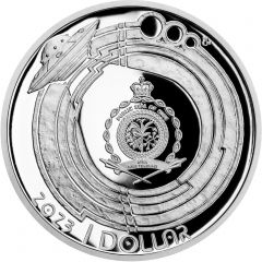 1 Dollar - Charles III Black hole