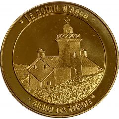 Jeton touristique - Atelier des Trésors - Agon-Coutainville - La pointe d`Agon