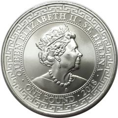 1 Pound - Elizabeth II US Trade Dollar