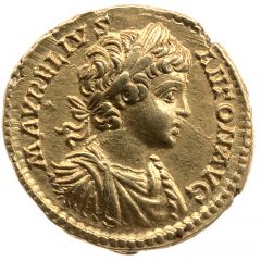 Aureus - Caracalla and Geta P SEPT GETA CAES PONT