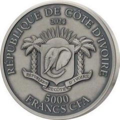 5000 Francs CFA Philippine Eagle