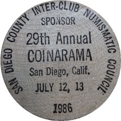 Medal - Mother Goose Parade San Diego County Inter-Club Numismatic Council