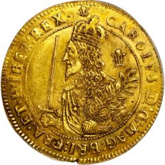 Triple Unite - Charles I Oxford Mint, `OX`