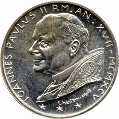 1000 Lire - Ioannes Paulus II Virgin Mary