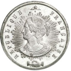 10 Centimes pattern by Pillard