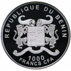 1000 Francs CFA Hieroglyphs