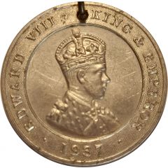 Medal - Proposed Coronation of Edward VIII 1937
