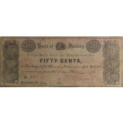 50 Cents Bank of Industry