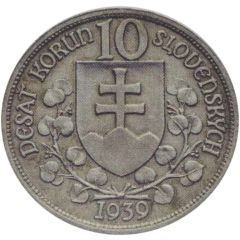 10 Korún Pattern