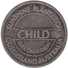 Token - Sunshine Plantation Child or Concession