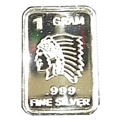 1 Gram Silver Indian Head