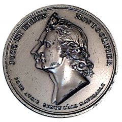Medal - Montgolfier brothers