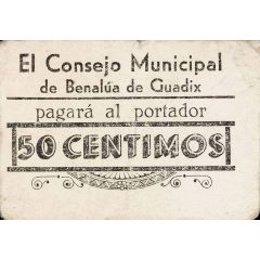 50 Céntimos Benalúa de Guadix