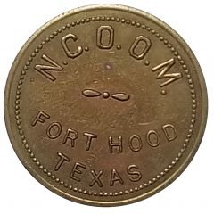 25 Cents - N.C.O.O.M. Ft Hood, Texas