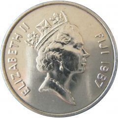 10 Cents - Elizabeth II 3rd portrait