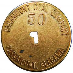 50 Cents - Paramount Coal Company Paramount, Alabama