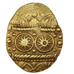 Gold ¼ Stater - Belgae Three Wheeler