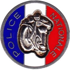 Jeton Police Nationale - Compagnies motocyclistes