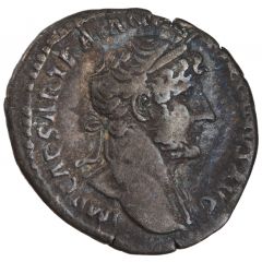 Denarius - Hadrian P M TR P COS III LIBERAL AVG III