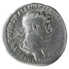 Denarius - Trajan PARTHICO P M TR P COS VI P P S P Q R PRO VID, Providentia