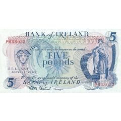 5 Pounds Bank of Ireland