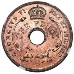 1 Penny - George VI East Africa Planchet