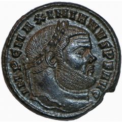 Nummus - Maximianus SACRA MONET AVGG ET CAESS NOSTR, Ticinum