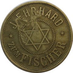1/2 Liter Bier - J. Ehrhard - Zum Fischer Schiltigheim
