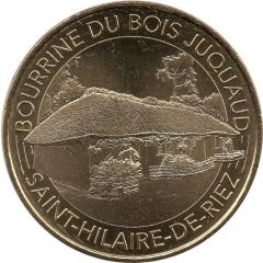 Jeton touristique - Monnaie de Paris - Saint-Hilaire-de-Riez - Bourrine du Bois Juquaud