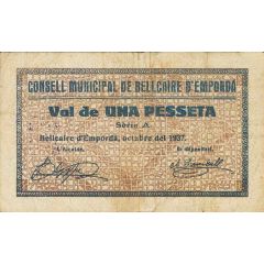 1 Peseta Bellcaire d`Empordà