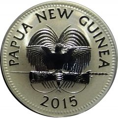 5 Kina - Elizabeth II XV Pacific Games