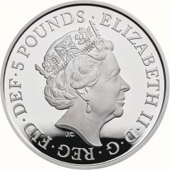 5 Pounds - Elizabeth II Royal Wedding, Silver Proof