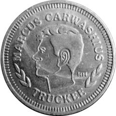 1 Wash Token - Cross Roads Truckee, California