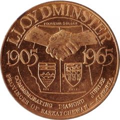 Souvenir Dollar - Lloydminster, Alberta/Saskatchewan